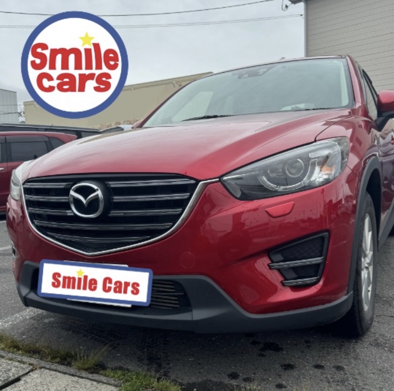 【八戸 車買取】マツダ CX-5（KE型）ソウルレッド H27年式・100,000kmを買取｜累計3台目のご依頼｜スマイルカーズ八戸店