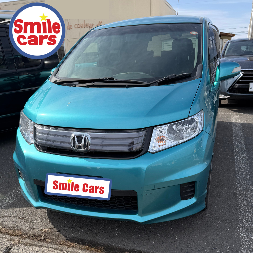 【八戸車買取】H24年式フリードスパイクを買取!走行6.5万km・ご指定場所まで引取対応|スマイルカーズ八戸店